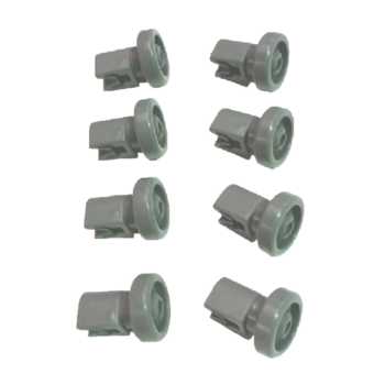 UPPER BASKET WHEEL KIT, 8 PCS SUITS DISHLEX DX103WK