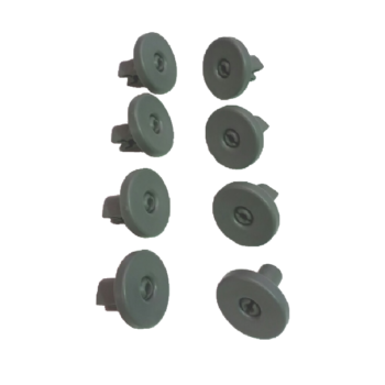 LOWER BASKET WHEEL KIT, 8 PCS SUITS DISHLEX DX103WK
