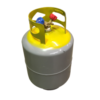 RECOVERY CYLINDER 50LB ( 20kg )1/4 DUAL VALVE