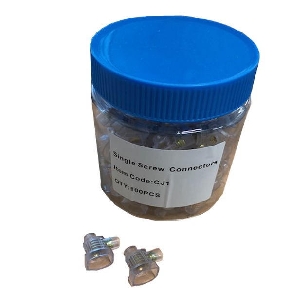 SINGLE SCREW CONNECTOR 100PCS Agency Spare Parts Spare Parts for