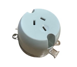 ELE355 - SINGLE PLUG BASE 250V 10A - FEMALE - Agency Spare Parts: Spare ...